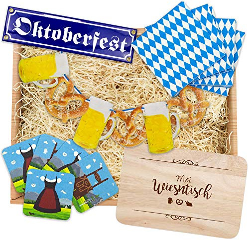 BavariashopOktoberfest-Box Ois Deko 2, Zünftige Geschenkidee für jeden Anlass von Bavariashop