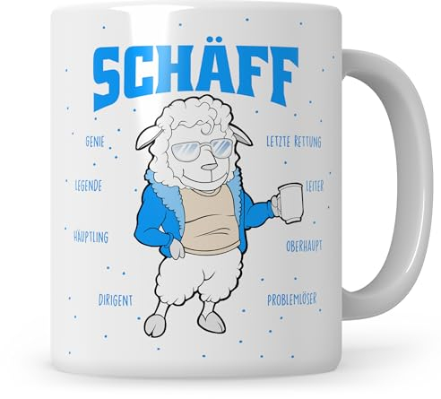 Sweetify Chef Tasse Geschenke Führungskraft Vorgesetzter Abteilungsleiter Kaffeebecher lustige Papa Geschenkidee Kaffeetasse Beförderung Schäff