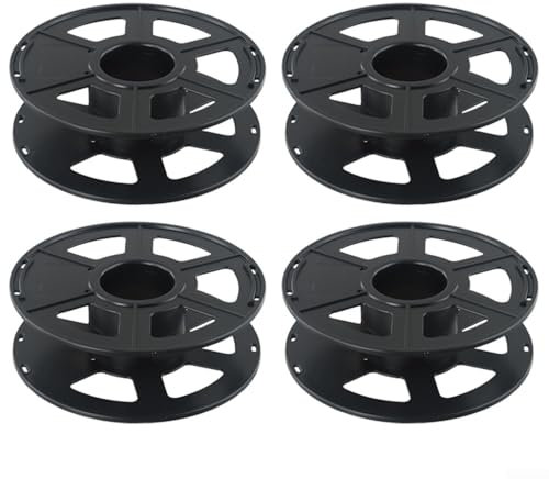 Enrouleur de câble vide – Enrouleur de câble pour lumières de Noël, câbles, filaments, bobines de câble rotatives (lot de 4)