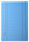 Jalousien Für Fenster,Metall Aluminium Jalousie Blau 50cm 80cm 100cm 115cm 120cm 150cm Breit,Verdunkelungs/Wärmedämmungs Jalousette,Horizontale Innen Jalousetten,Sichtschutz,W×H-55×130cm(22*51in)