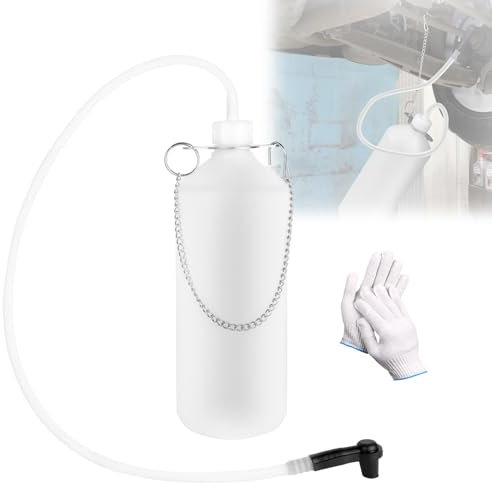 ROTKUSZ Pompe À Liquide De Frein, Purgeur Manuel pour Liquide De Frein, Purgeur de Liquide de Frein Manuel 1L, Outils De Remplacement Et Réparation, pour Cylindres, Automobiles & Motos