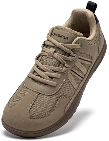 HOBIBEAR Unisex Wide Barefoot Minimalist Athletic Shoes Outdoor Trail Running Walking Shoes