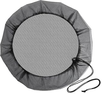 Red de Malla de 80/120 cm for barriles de Lluvia, Cubos de recolección de Agua de Polietileno, Tanque de protección contra Mosquitos, recolección de Gotas de Lluvia(120CM)