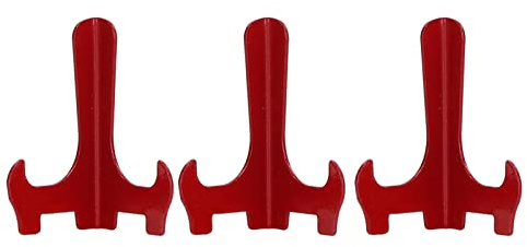 Égouttoir à vaisselle Miniature pour maison de poupée, détails vifs, échelle 1:12, accessoires de cuisine, cadeaux de décoration pour la maison (Rouge)