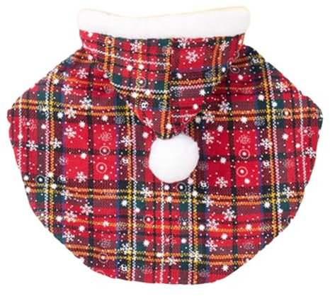 Ropa de Papá Noel Abrigada, Abrigo de Invierno para Mascotas, Artículos para Fiestas, Ropa, Disfraz Navideño para Perros, Gatitos, Perros Pequeños, l