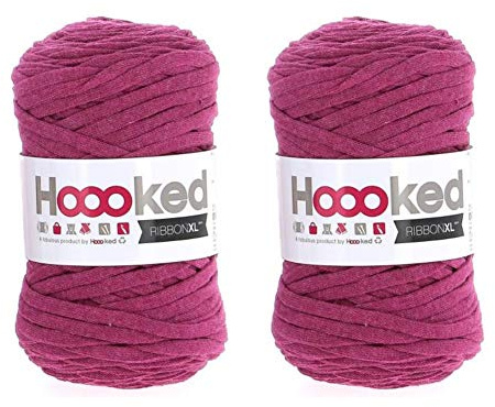 Hoooked Ribbon XL Yarn-Crazy Plum