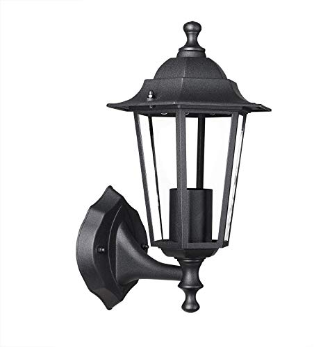 Monzana® Wandleuchte Krysante Außenlaterne Außenleuchte Wegeleuchte Gartenlaterne Außenstrahler Kandelaber