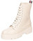 Tommy Hilfiger Damen Low Boot Stiefel Monochromatic Lace Up Stiefeletten, Beige (Classic Beige), 37