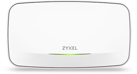 Zyxel WiFi 7 BE15000 Punto de Acceso | Uplink Multigigabit 10GbE | 8 Flujos, Triple Radio, MLO, Filtro RF | Alimentación PoE++ o USB C (No Incluida) | Gestión en Nube o Independiente [NWA240BE]
