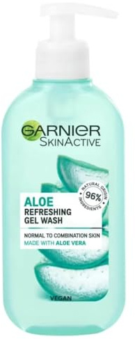 Garnier Hyaluronic Aloe Gel Wash 200ml: Refreshing Hydration for Your Skin