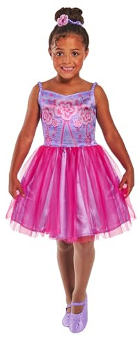Rubies 1001108S000 Classic Barbie Ballerina Kids Fancy Dress, Multi, 7-8 Years Halloween