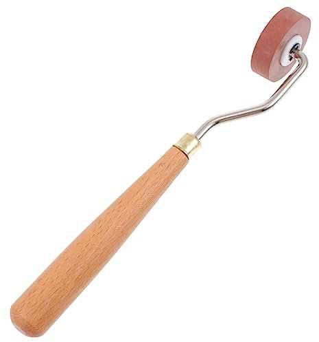 Veemoon 1stück Premium Gummiwalze Für Kunsthandwerk Robuste Druckwalze Für Malen Linoldruck Und DIY-projekte Breit Für Künstler Langlebig Und Einfach Zu Bedienen