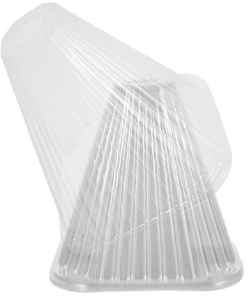 DOITOOL Plantas Cónicos para Jardín, 10 Unidades Transparentes Reutilizables, Cubiertas Vegetales para Exterior, Protección contra Heladas y Babosas, Sombra para Plántulas