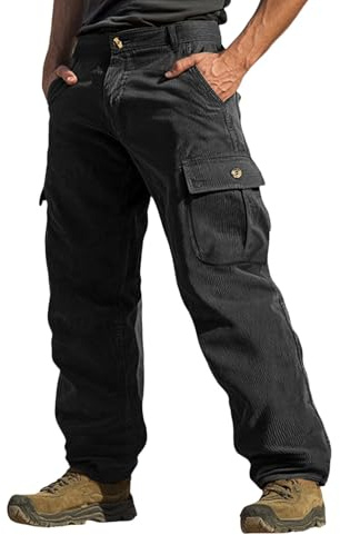 Wanderbekleidung Herren Sommer Lang Wanderhose Stretch Outdoorhose Baggy Wasserdicht Trekkinghose Atmungsaktiv Leicht Wanderbekleidung Weit Übergröße Funktionshose Sportlich Fahrrad Gartenhose