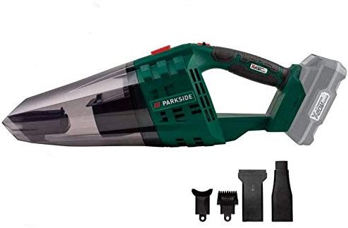 Parkside IAN-100377789, Aspirateur à Main sans Fil « PHSSA 20-Li A1 », X 20 V Team sans Batterie ni Chargeur, Gris, 0.65 liters, 65 décibeles