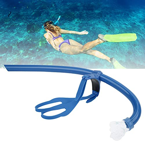 FOLOSAFENAR Snorkeling con boccaglio tuba frontal natation Snorkeling per Nuoto Sicuro ed Ecologico per Immersioni e Nuoto(Blu) snorkel nuoto piscina Set per Snorkeling