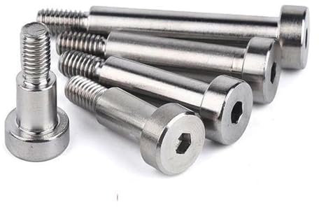 5 uds M2 M2.5 M3 M4 tornillo de hombro de eje posicionado hexagonal interno 304 tornillo de límite de tapón hexagonal de acero inoxidable perno de rodamiento de cabeza en forma de copa ( Color : 10mm