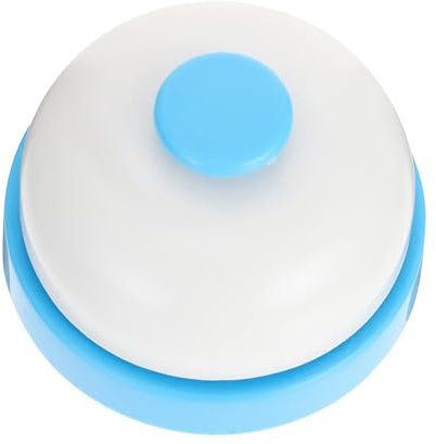 DIYEAH Clochette À Main Petite Cloche Mains Appuyant sur La Cloche pour La Réception Cuisine Bar Et Jeux De Table Facile À Utiliser