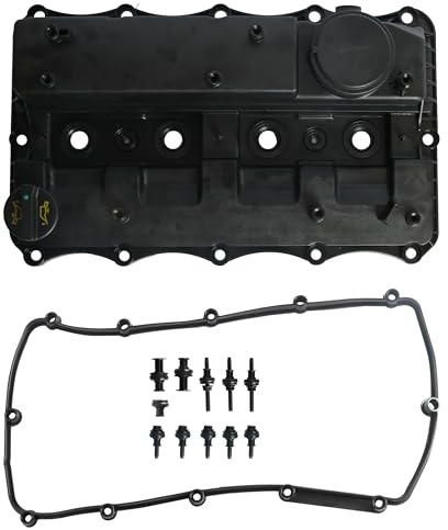 JAVOUKA Engine Valve Rocker Cover Fit for Jumper 2.2L 2011-2020, Fit for Transit 2.2L 2011-2020, for Transit V363 2.2L 2013-2020, for Boxer 2.2L 2011-2020, Cylinder Head Valve Cover # BK2Q6K271AF
