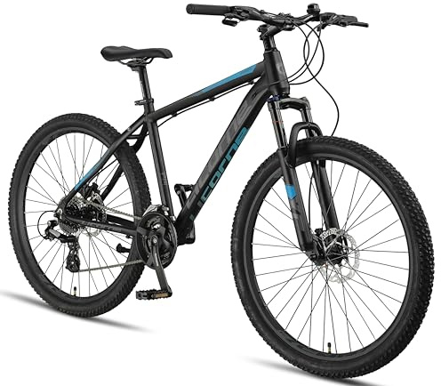 Licorne Bike Diamond Plus (svart/blå, 29 tum)