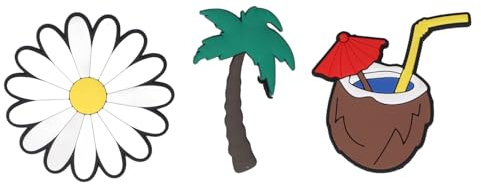 plplaaoo 3 pezzi di sacchetti da spiaggia incantesimi di inserto in silicone decorazioni motivi cartoni animati accessori per borse rimovibili per borse da spiaggia per viaggi di viaggio
