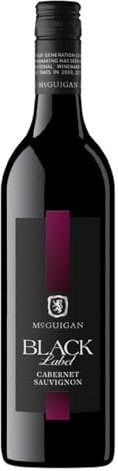 McGuigan Black Label Cabernet Sauvignon Red Wine, 75 cl (Case of 6),alcohol content may vary (12.5/13 Percent by Volume)