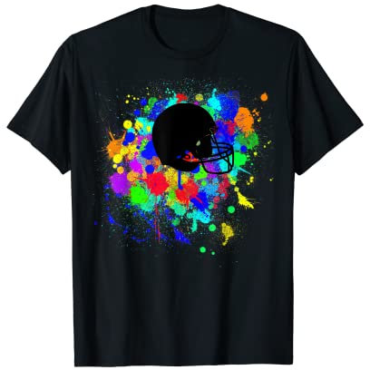 cooles American Football Geschenk Helm Design T-Shirt