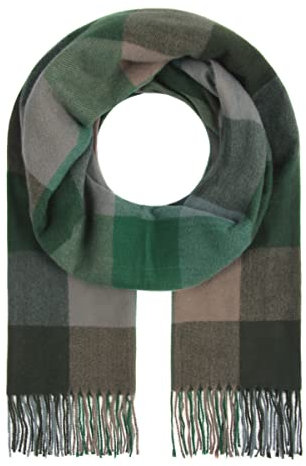 Majea Damenschal Winterschal Strickschal Damen Schal (880041) (grün 12)