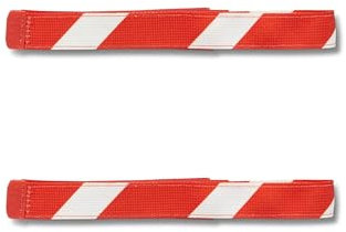 satch SWAPS Rucksack Accessoire in vielen Designs und Farben, austauschbar und individuell kombinierbar Red White - Rot