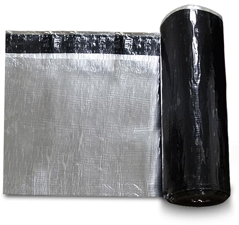 IMLAM Roof Protector Underlayment Roll, Self-Adhesive Sheds Roofing Felt, Flashing Tape for Roofs, Asphalt Roof Shingles, Provides an Instant Watertight Seal, for Roofs,Floors,Lofts (Size : 1x15m)