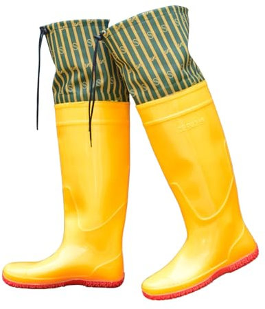 JCWGLY Watstiefel wasserdichte Watstiefel Für Herren, Hüftstiefel Für Outdoor-Angeln Jagen Und Waten, Warm Und Bequem(45 EU)