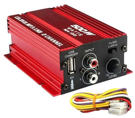 2-kanals förstärkare – HiFi högtalare Boost, bil stereo förstärkare