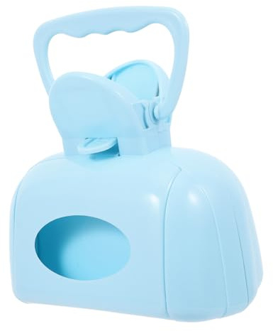 TEHAUX Paletta per Cani Portatile in ABS Design Multifunzionale per Raccogliere Feci di Cani Piccoli, per Pulizia Efficiente Durante Viaggi e attività Outdoor