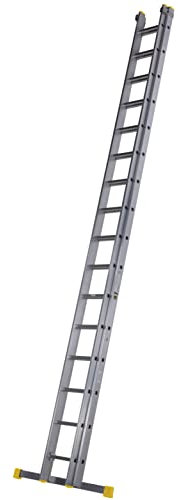 Werner Aluminium Double Section Extension Ladder Box Section 4.7m, 57711520