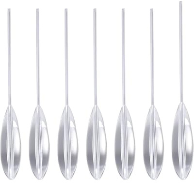 KGDUYC 7 pcs Ayuda de Pesca Fishing Set 8g/10g/12g/15g/20g/25g/30g Lento hundimiento Flotante Set para Pesca de Trucha Cebo de Trucha Ideal para Masa de Trucha y espolón Bombarda Floats Set