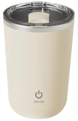 Selbstrührende Tasse, 350 ml Elektrischer Automatischer Selbstrührung Kaffeebecher, USB Wiederaufladbar Tasse Mixerbecher mit Deckel für Kaffee Protein Pulver Tee