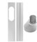 Arroopu Kit de Joint de fenêtre Portable pour climatiseur, d'étanchéité de fenêtre avec Adaptateur de fenêtre pour climatiseur, Joint de fenêtre Coulissant pour climatiseur