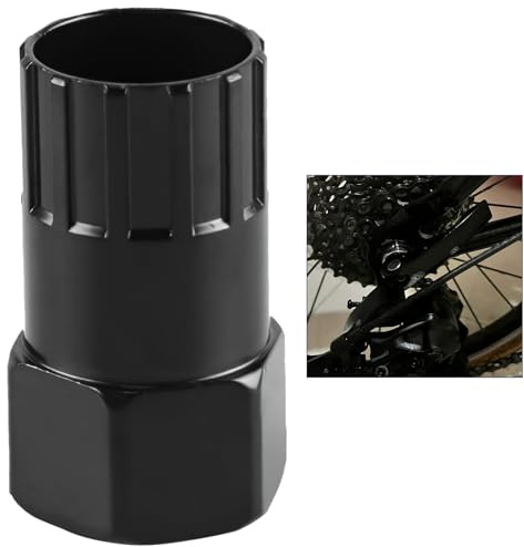 Quwem Freewheel Cassette Removal Tool,Bike Cassette Removal Tools for Ebike Bicycle Freewheel Lockring Tool Compatible with Shimano Sunrace Maintenance Mountain Road Bike