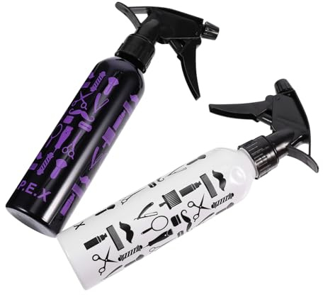 Beaupretty 2 pezzi Spruzzino per Bottiglie Spray Compatte per Parrucchieri e Domestico Nebulizzatore Idratante e per Facile Usare e Durevole per e Styling Casa Colore Casuale Colore Casuale