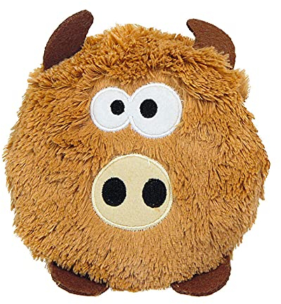 Schecker Quitsche-Flachkopf Plüschtier für Hunde 3 Auswahlmöglichkeiten