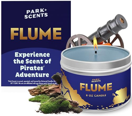 Park Doftljus flume ljus - luktar som PIRATER I KARIBBEAN-VATTENEN - SUPEREXAKT - Handgjord i USA vegan och grymhetsfri | 237 ml tenn
