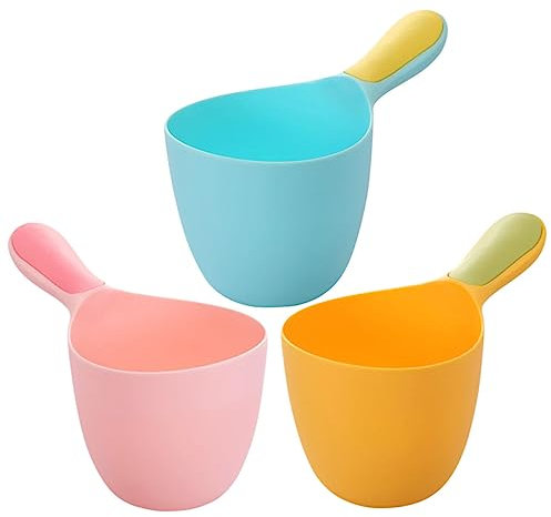 Alipis Gießschaufel Haushalts-wasserkelle Küchenzubehör 3er Set in Gelb Für Jungen Und Mädchen