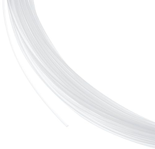 BENECREAT Hilo de Pescar de Nailon 35m, Línea Redonda Transparente, Línea Con Ala Viscoelástica para Pescar, Alas del Sombrero, Fabricación de Joyas, Diámetro: 1.5 mm