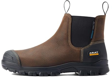 ARIAT Treadfast Chelsea Waterproof Steel Toe Boot