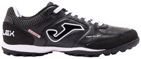 Joma Top Flex Turf, Futsal Shoe Uomo, 40.5 EU, Nero, 40.5 EU