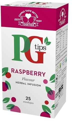 PG Tips Raspberry Tea Envelops (Pack 25)