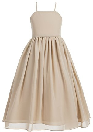 Criss Cross Chiffon Junior Flower Girl Dress Special Occasion Dresses 191 8