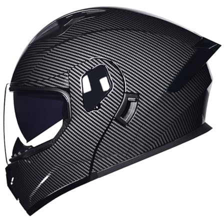 Casque Modulable Moto Intégral Casque, Flip Up Casque De Moto Modulable avec Double Visière Casque Integral Moto,ECE Homologué Casques De Moto Modulables pour Homme Et Femme I,XXL