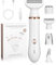 Bixury Rasoir Électrique Pour Femme 4 en 1 Rasoir Femme Electrique Rasoir Electrique Femme Rasoir Indolore avec 4 Têtes Flottantes Rasoir féminin pour la Visage Bras Jambes Aisselles