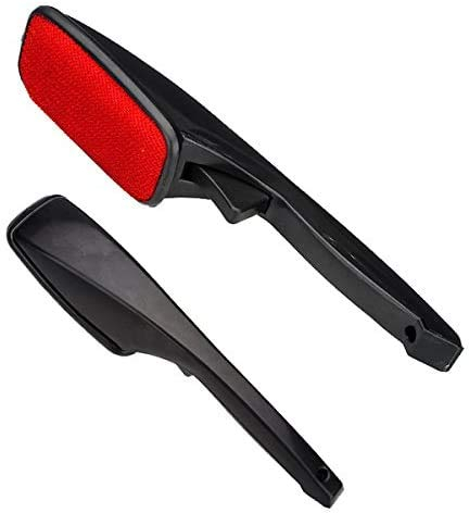 1 x Brosse à Vêtements Rotative, Brosse Anti Peluches, Poils d'animaux et Pellicules (27 x 5 cm)